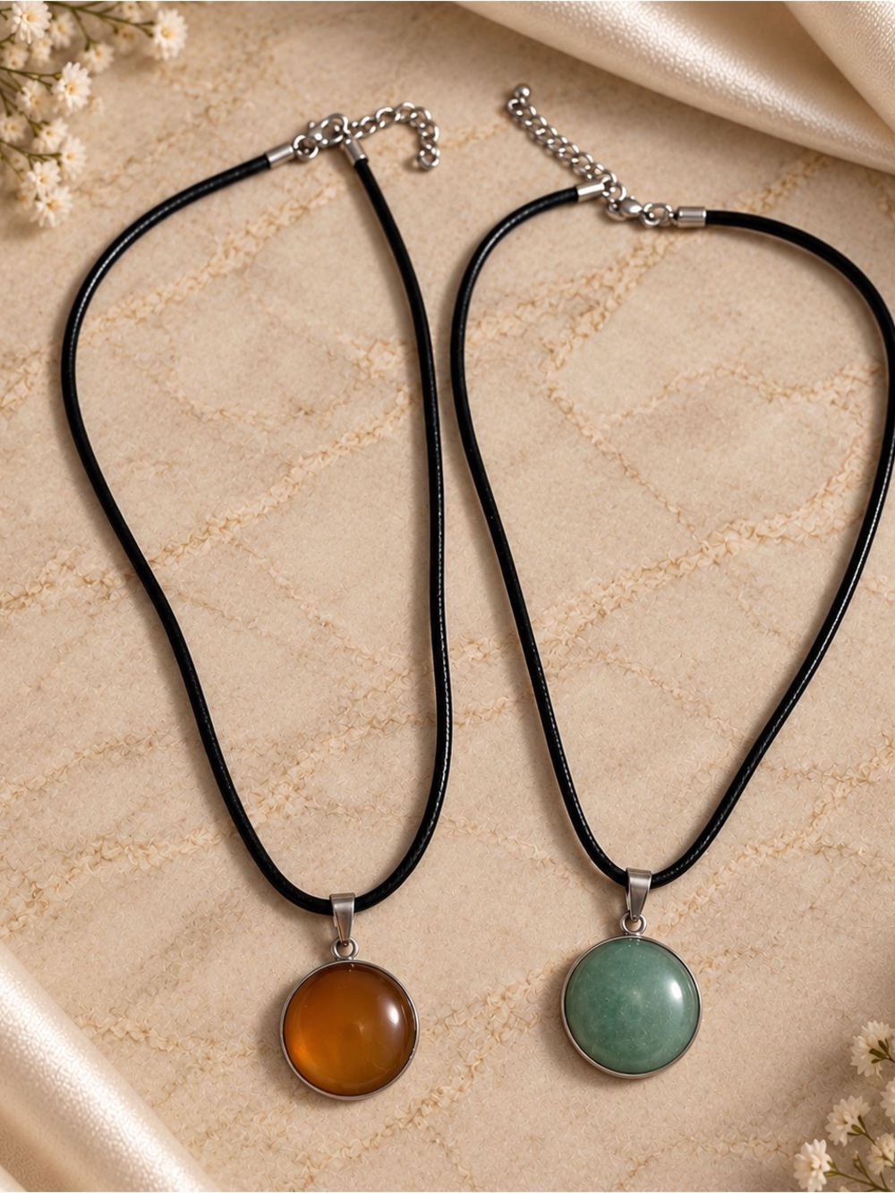 Gemstone necklaces